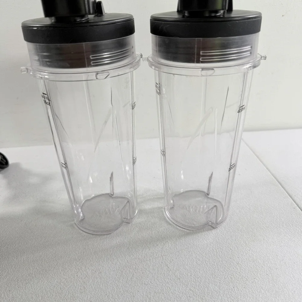 Ninja Nutri Blender QB3 Series 30 W/ 2 Cups 2 Lids Blade Assembly 700W TESTED